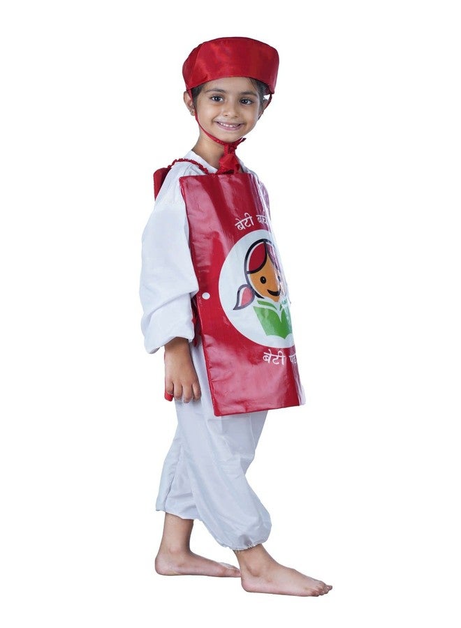 BookMyCostume Beti Bachao Beti Padhao Social Awareness Kids Fancy Dress Costume 2-3 years - Image 2